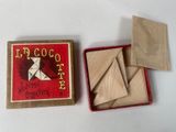 an image of a box with a small origami in it