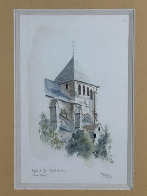 LAON – Pascal MONDON / « Eglise Saint-Jean-Baptiste de Vaux …