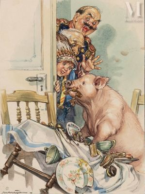 MARAJA, Libico (1912 - 1983) Fiaba