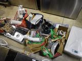 many items that are sitting on the kitchen counter