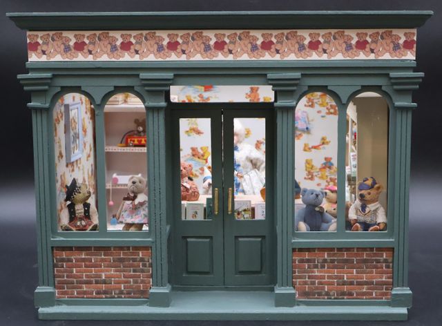 Diorama - « TOY SHOP », scène d’intérieur magasin de jouets avec ...