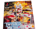 a picture of a video game with a clown face on it
