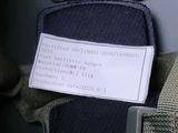 a label on the seat belt of a car