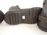 a pair of shoes that are sitting next to each other