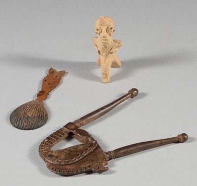 several items that are sitting on a table together on a white surface