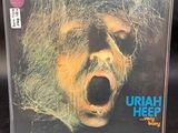 the album cover of uriah heep is shown on a black background