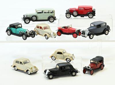 NOREV, 10 voitures au 1/43ème, 1ère série en plastique moulé : - Photo 1