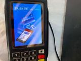 a payment machine with a credit card on it