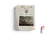 a book with a picture of a group of people on it