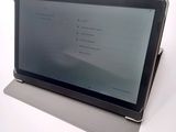 a tablet that is sitting on top of a table