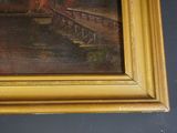 a picture of a painting hanging on the wall