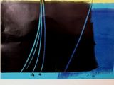 une image d'une affiche de concert sur laquelle figure un voilier sur l'eau
