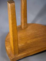 Tabouret en chêne gougé dans le goût des ateliers de Marolle… (photo 4)