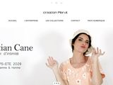 Conception de site web pour « Christian Game », une boutique de mode