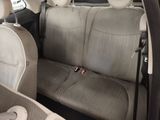 the back seats of a car are clean and ready to be used