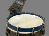 a drum that is sitting on top of a table