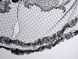 a black and white photo of a woman ' s underwear