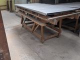 a large table in the middle of a room