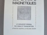 la couverture du livre *Les Champs Magnifiques*, avec la photo du visage d'un homme
