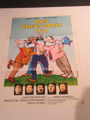 Affiche DE Cinema "Mes Chers Amis N°2" Avec Philippe N…