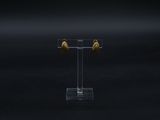 an image of a pair of earrings on a clear stand