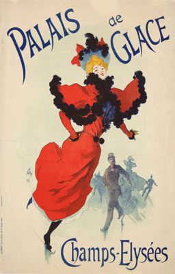 a poster for the paris opera ' s paris - elye