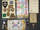 some of the items are laid out on the table together