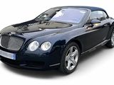 bentley - continental continental convertible convertible coupe with black interior and chrome trims