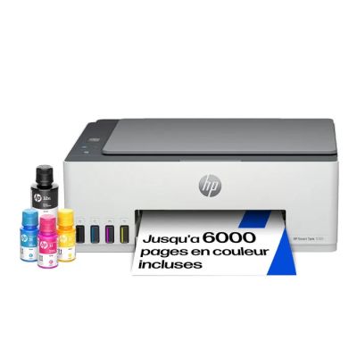 Imprimante HP Deskjet 5000 avec cartouches d'encre et cartouches