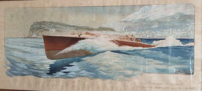 MONTAUT Ernest (né en 1979) Gagnant du championnat de la mer…
