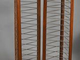 paire de vitrines en chêne et en verre du XIXe siècle