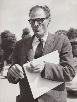 Michel Claura Portrait de l'écrivain Arthur Miller en mai 19…