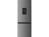 réfrigérateur-congélateur avec distributeur d'eau, finition inox