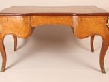 an image of a wooden desk with a drawer on top of it