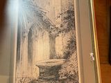a picture of a painting hanging on a wall