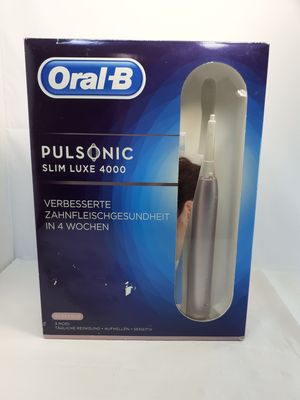 oral - b pulsonic slim luxe 4600 electric toothbrush in a box