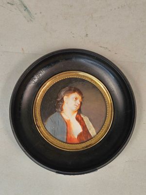 Suiveur de GREUZE Jeune homme en buste