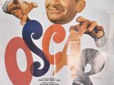 an old movie poster of a man holding a knife in his hand