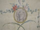 a picture of a painting on the wall of a building