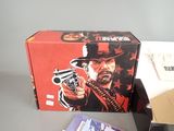 a box with a picture of a man holding a gun