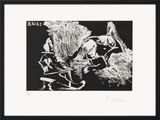 dessin en noir et blanc représentant un homme et une femme assis sur un banc