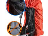 a close up of a backpack with a bag attached to it
