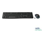 Clavier et souris sans fil Microsoft, avec souris et tapis de souris