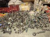 a table with a lot of tools on it