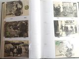 an open book with pictures of people on it