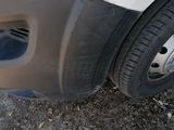 a close up view of a car ' s front bumper