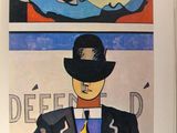 a picture of a man in a suit and hat