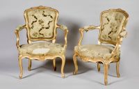 *SUR DESIGNATION* Paire de fauteuils cabriolets en bois scul… (photo 3)