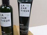 la zar figue repair sham and conditioner on a cutting board