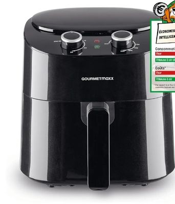 Air fryer 4,5L GourmetMaxx La première photo est non contrac…